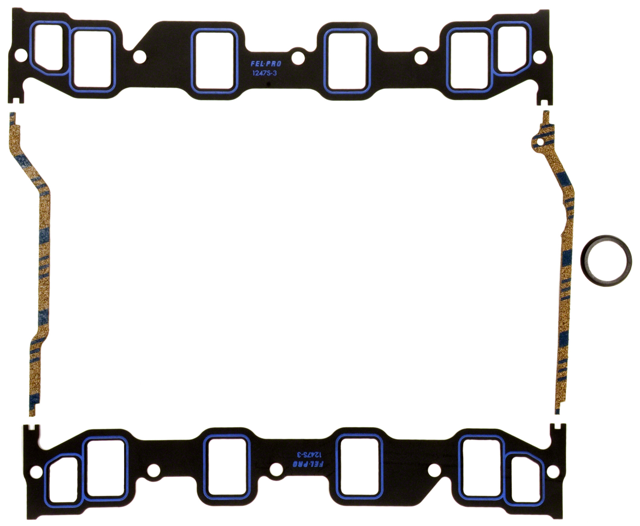 FEL-PRO 1247 S-3 - PERFORMANCE INTAKE MANIFOLD GASKET SET FEL-PRO 1247 S-3 - PERFORMANCE INTAKE MANIFOLD GASKET SET