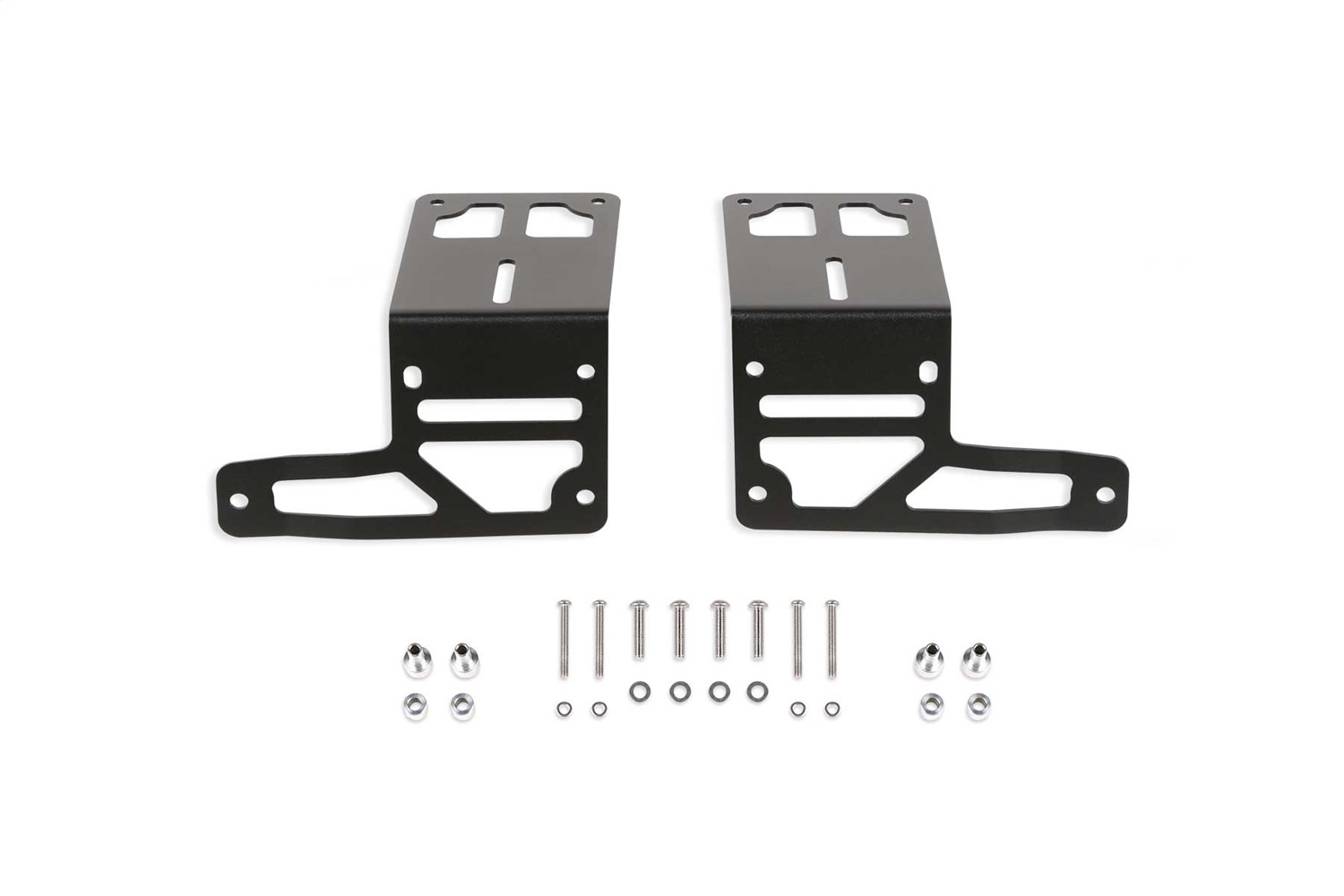 Fabtech FTS24269 - 18-21 Jeep JL/JT Light Bracket Kit (Non-Adjustable)