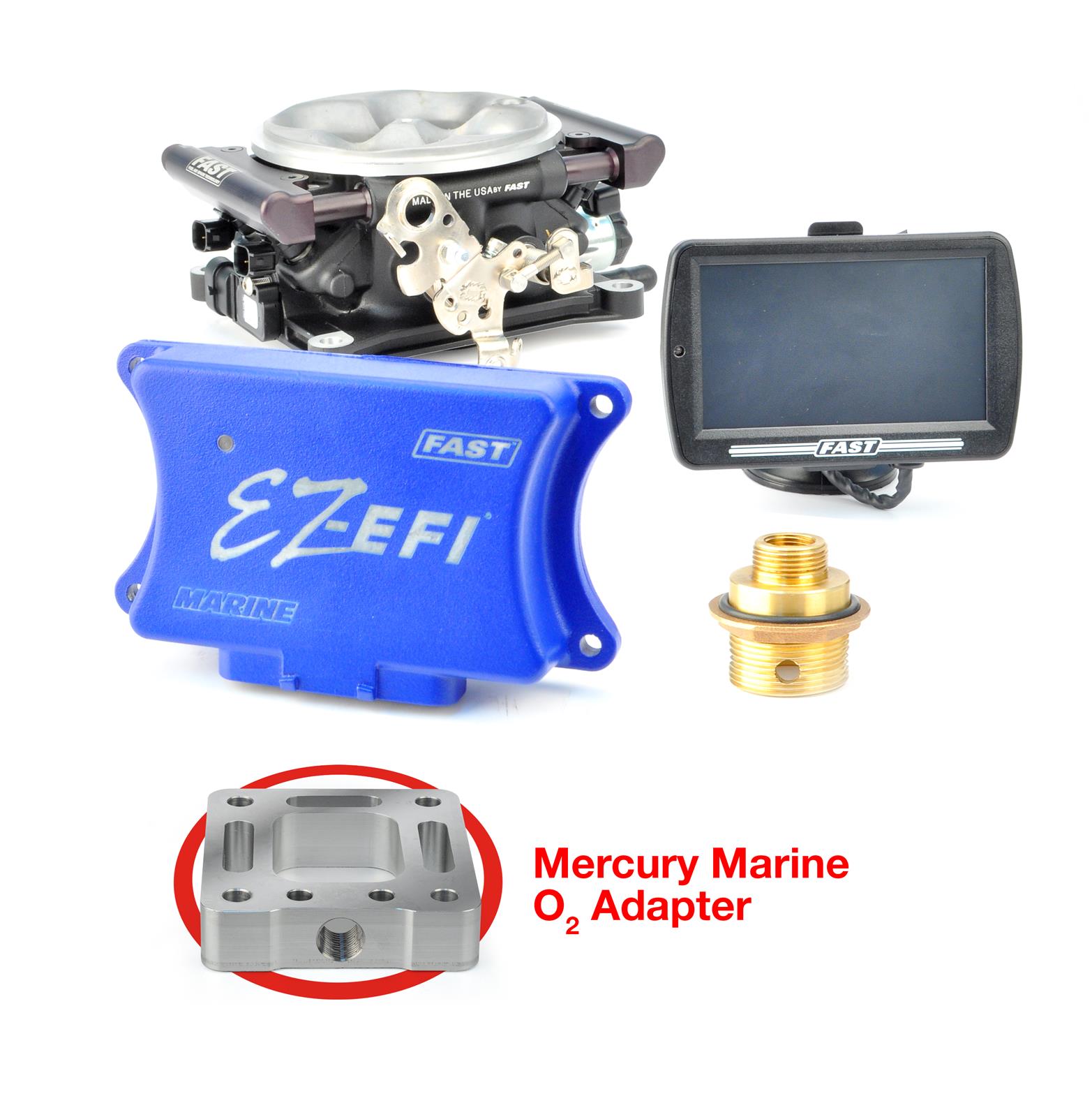 FAST 30364-06KIT - EZ-EFI Marine Base Kit w/ Mercury Marine O2 FAST 30364-06KIT - EZ-EFI Marine Base Kit w/ Mercury Marine O2