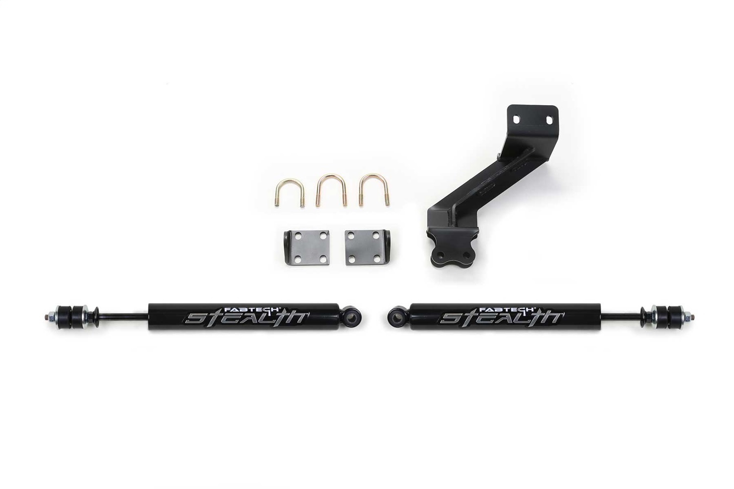 Fabtech FTS8047 - 14-18 Ram 2500 & 13-18 Ram 3500 HD Dual Stealth Steering Stabilizer Kit Fabtech FTS8047 - 14-18 Ram 2500 & 13-18 Ram 3500 HD Dual Stealth Steering Stabilizer Kit