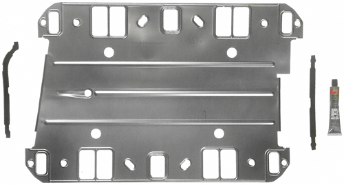 FEL-PRO MS 96011 - Valley Pan Gasket - Embossed Metal - Stock Port - AMC V8 - Kit FEL-PRO MS 96011 - Valley Pan Gasket - Embossed Metal - Stock Port - AMC V8 - Kit
