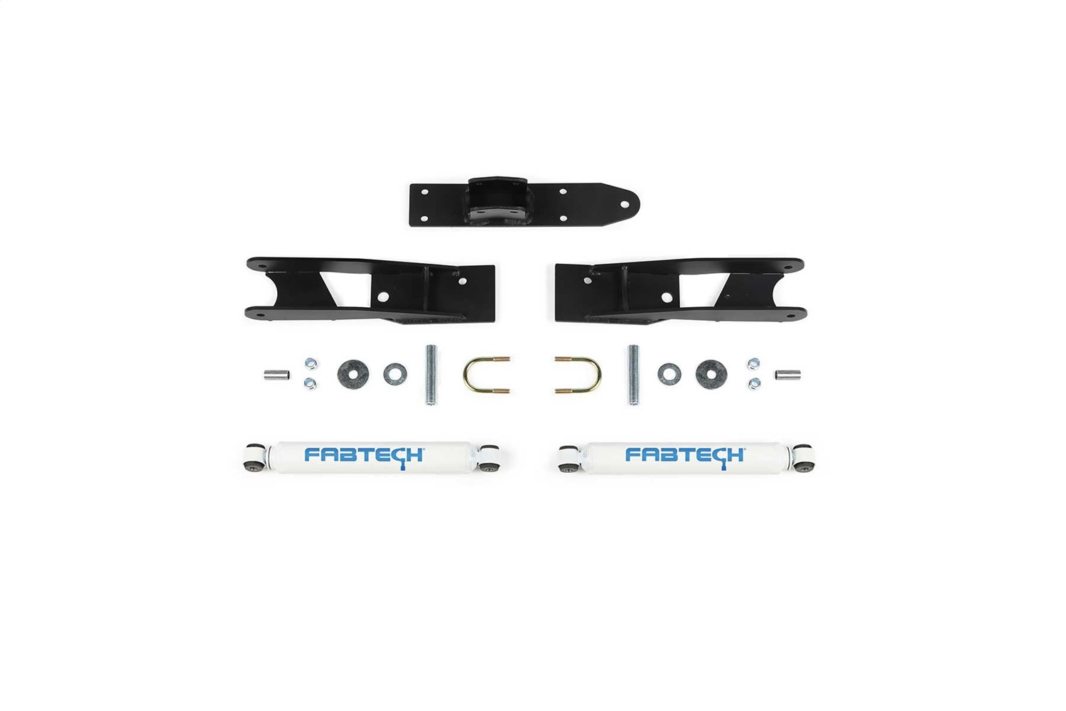 Fabtech FTS8063 - 20-21 GM 2500HD/3500HD 4WD Dual HD Performance Steering Stabilizer