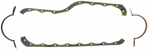 FEL-PRO OS 30297 C - Oil Pan Gasket - Multi-Piece - Cork / Rubber - Ford 4-Cylinder - Kit
