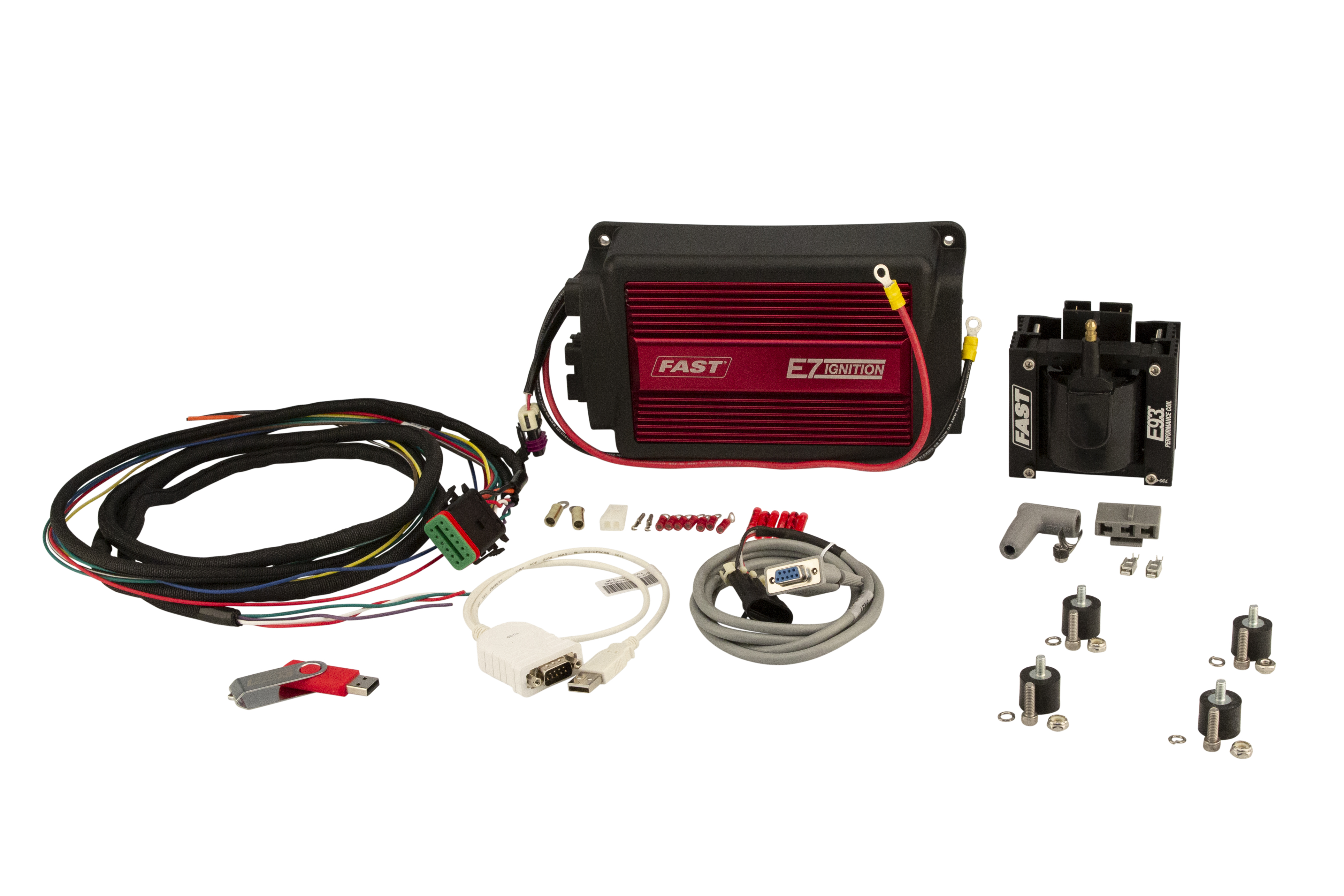 FAST 307224 - Ignition Controller Kit E7 CD Digital Dual Rev Limiter w/ E93 Coil FAST 307224 - Ignition Controller Kit E7 CD Digital Dual Rev Limiter w/ E93 Coil