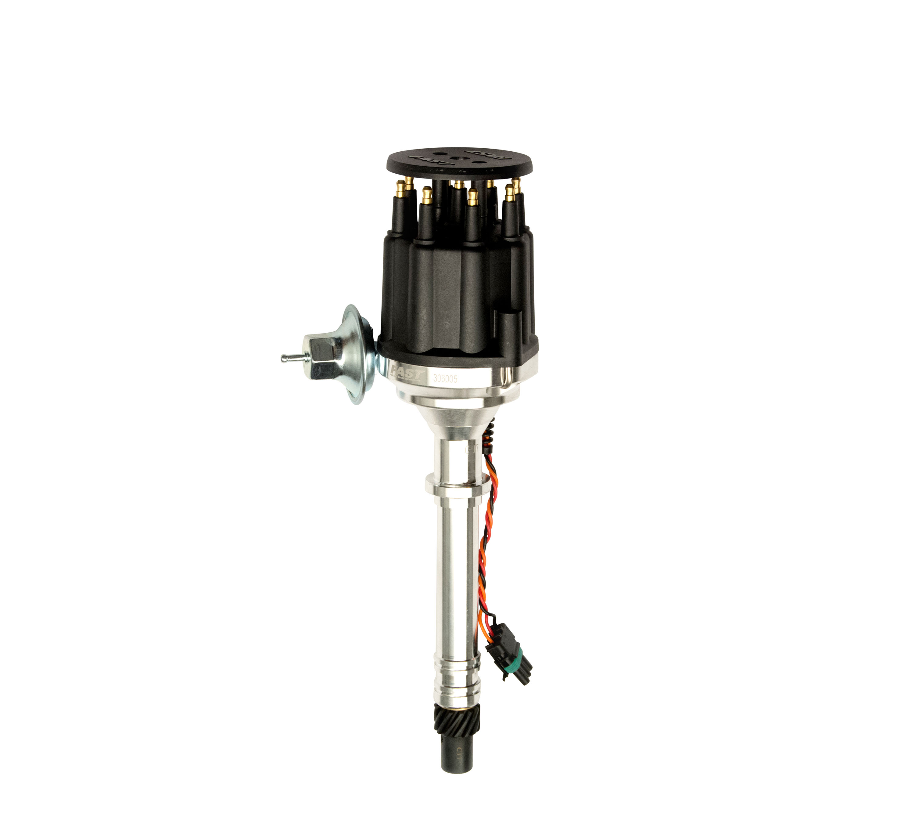 FAST 306005 - Ignition Distributor SBC/BBC Dual w/ Slip Collar Xdi EZ-Run