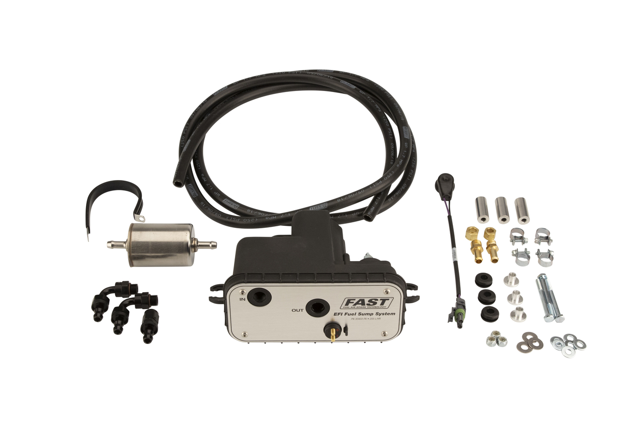 FAST 30403-FK - Universal EFI Fuel Sump Kit w/ Badge FAST 30403-FK - Universal EFI Fuel Sump Kit w/ Badge