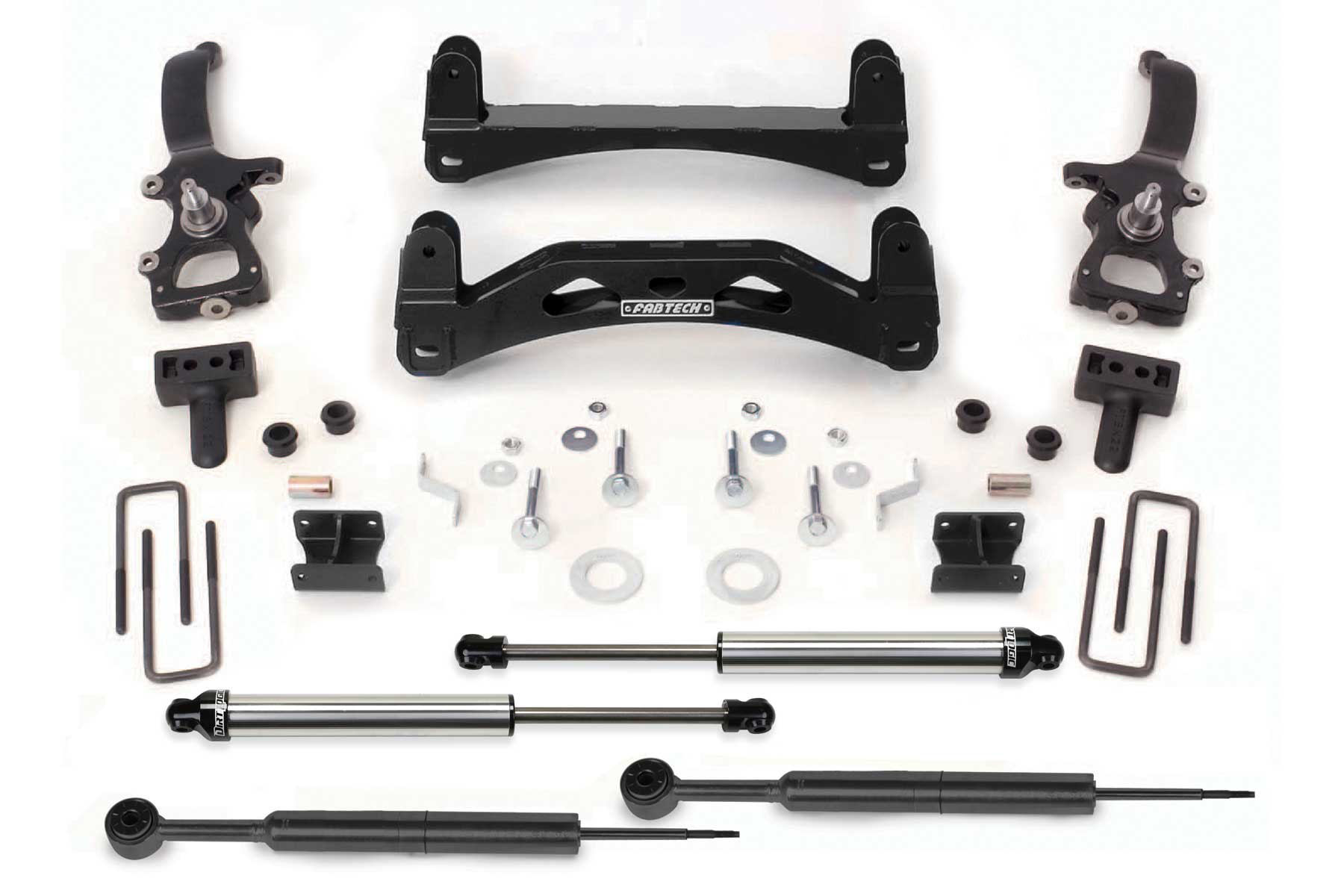 Fabtech K2000DL - 6" BASIC SYS W/DLSS SHKS 2004-08 FORD F150 2WD Fabtech K2000DL - 6" BASIC SYS W/DLSS SHKS 2004-08 FORD F150 2WD
