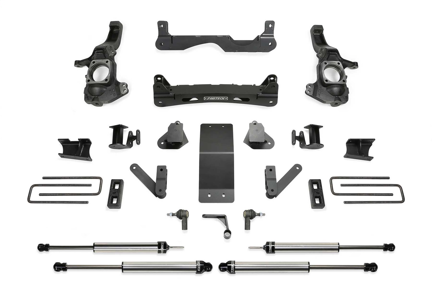 Fabtech K1202DL - Performance Lift System w/Shocks