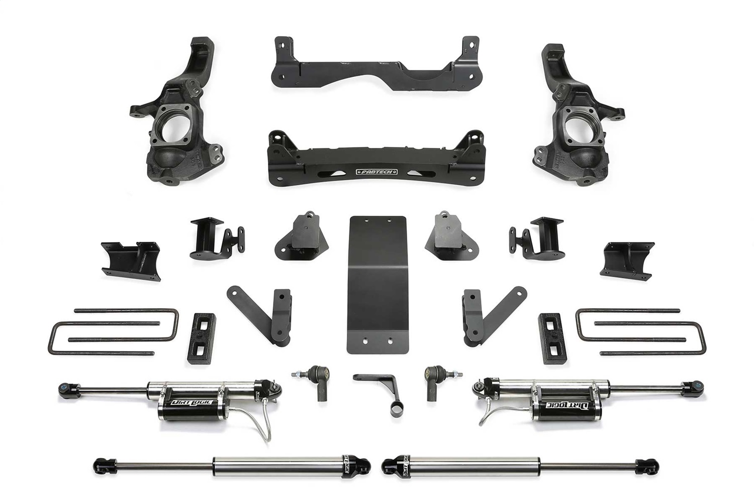 Fabtech K1203DL - Performance Lift System w/Shocks