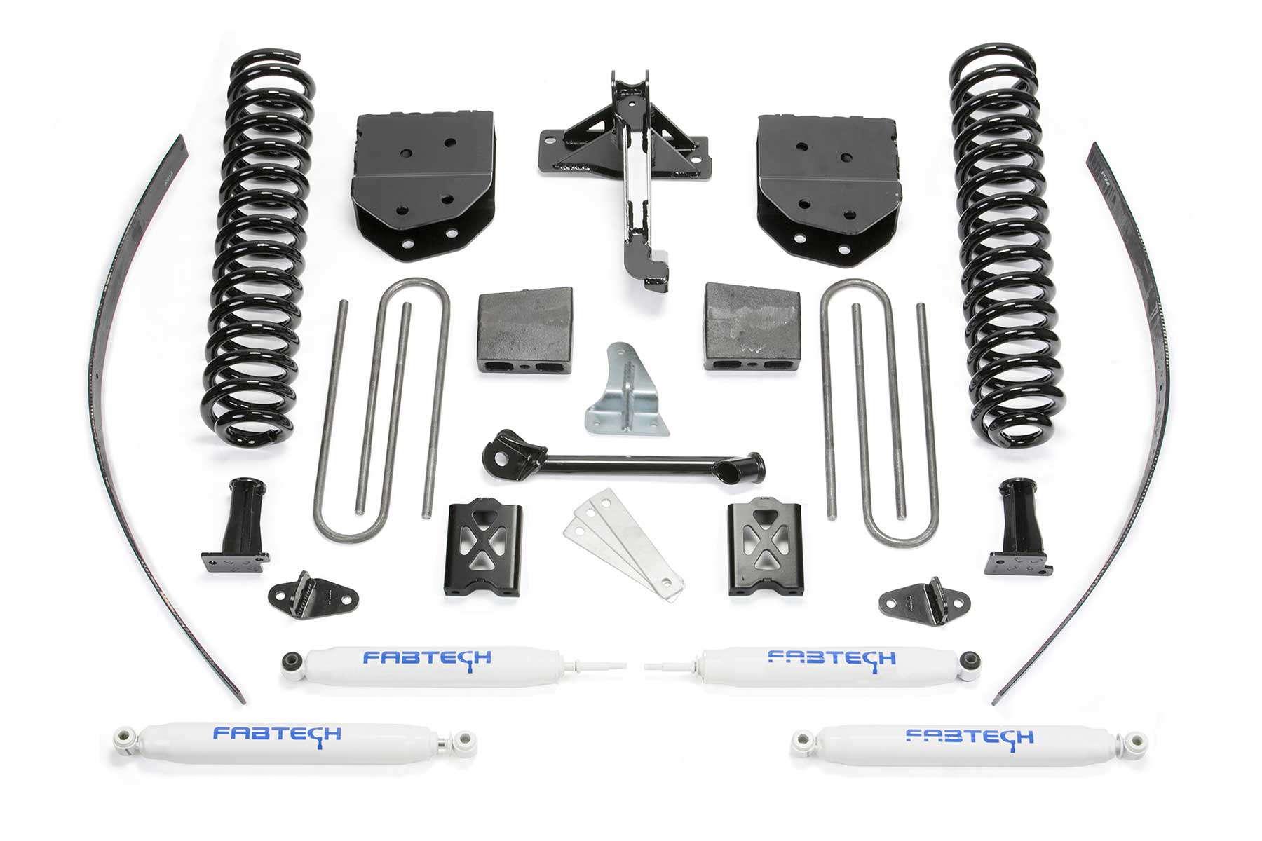 Fabtech K2039 - 8" BASIC SYS W/PERF SHKS 05-07 FORD F250 4WD W/O FACTORY OVERLOAD Fabtech K2039 - 8" BASIC SYS W/PERF SHKS 05-07 FORD F250 4WD W/O FACTORY OVERLOAD