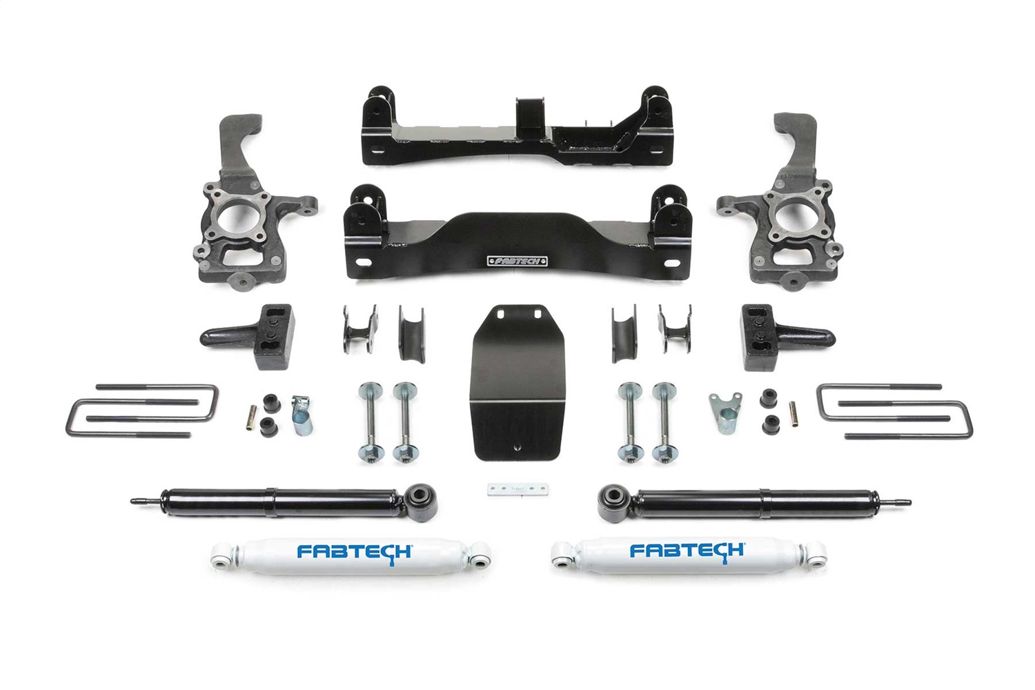 Fabtech K2183 - 09-13 Ford F150 4WD 4in Basic Sys w/Perf Shks