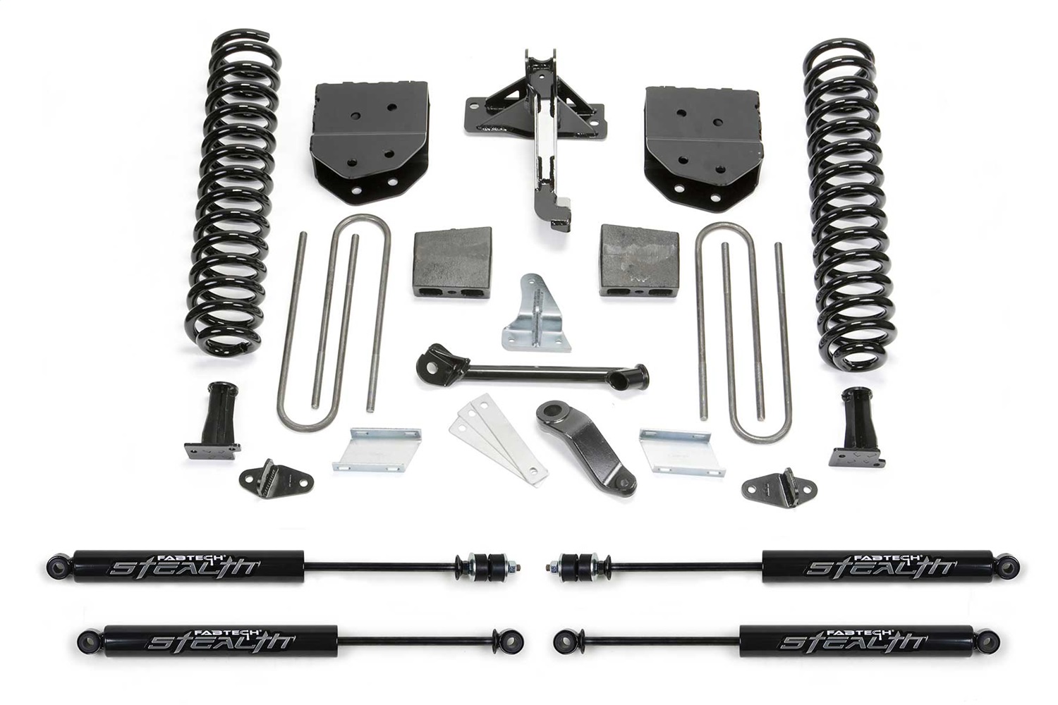 Fabtech K2155M - 11-13 Ford F450/550 4WD 10 Lug 6in Basic Sys w/Stealth