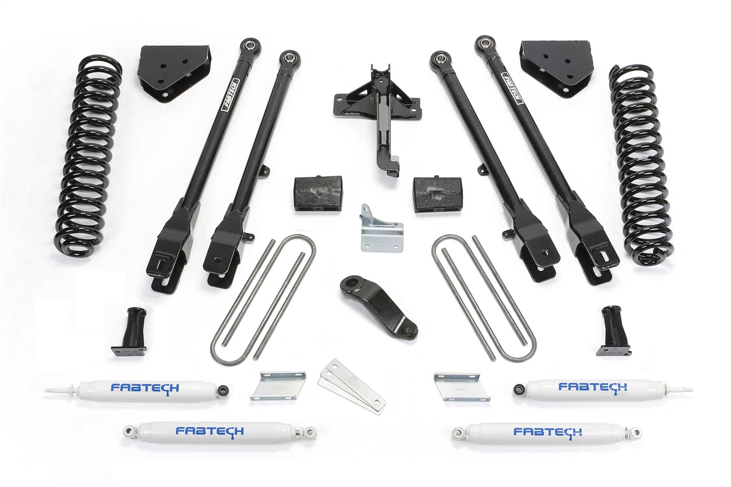 Fabtech K2157 - 11-13 Ford F450/550 4WD 10 Lug 6in 4Link Sys w/Coils & Perf Shks Fabtech K2157 - 11-13 Ford F450/550 4WD 10 Lug 6in 4Link Sys w/Coils & Perf Shks