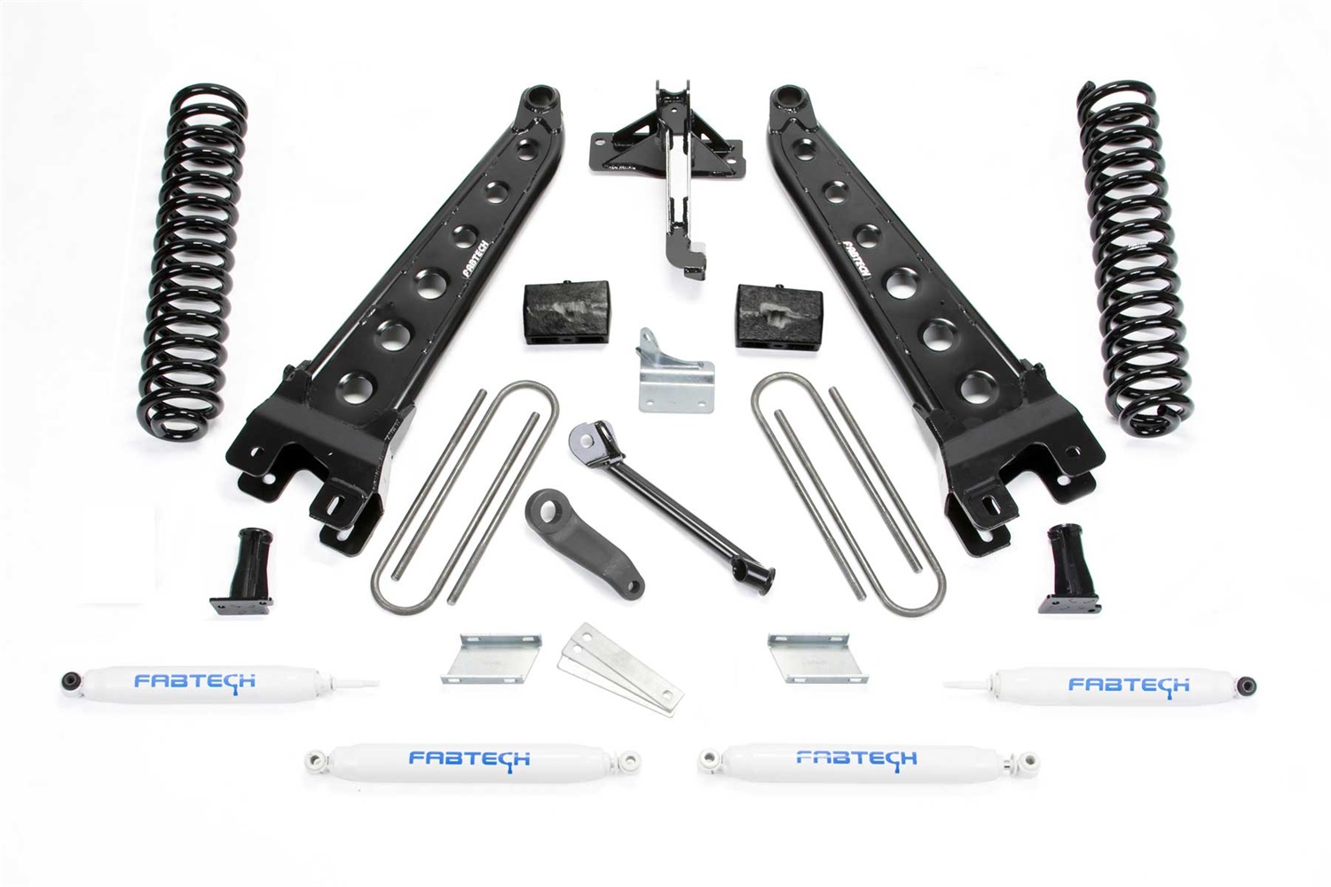 Fabtech K2156 - 11-13 Ford F450/550 4WD 10 Lug 6in Rad Arm Sys w/Coils & Perf Shks Fabtech K2156 - 11-13 Ford F450/550 4WD 10 Lug 6in Rad Arm Sys w/Coils & Perf Shks