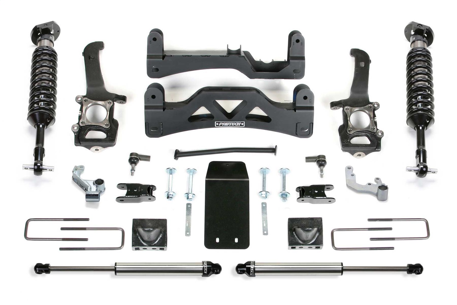 Fabtech K2189DL - 2014 Ford F150 4WD 6in Perf Sys w/Dlss 2.5 C/O & Rr Dlss