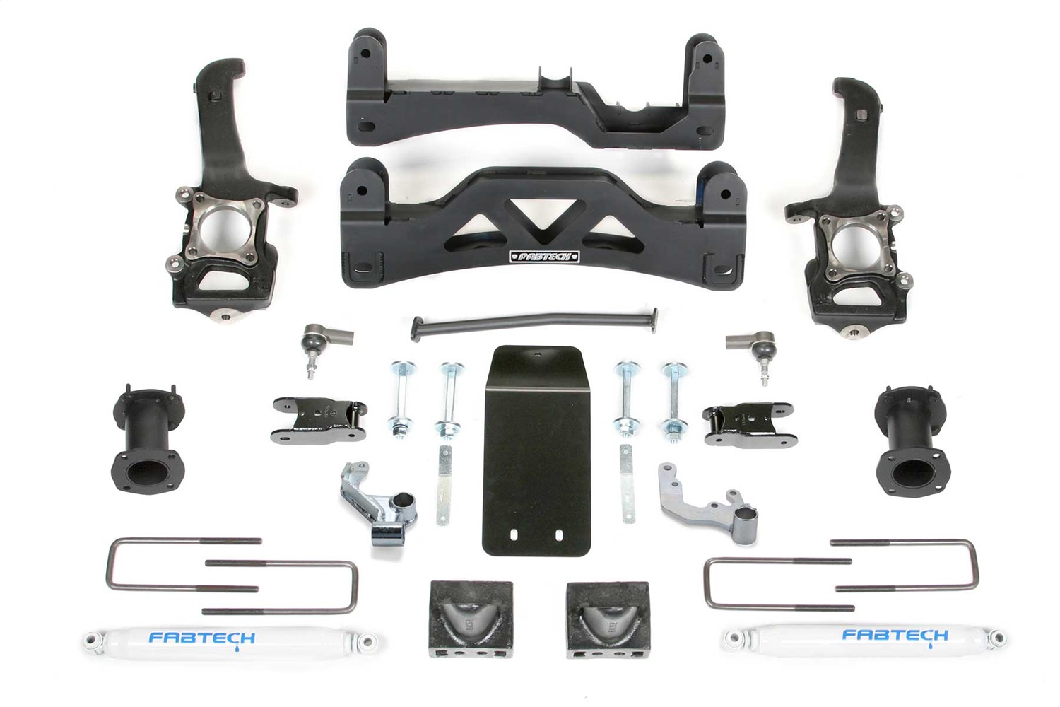 Fabtech K2190 - 09-13 Ford F150 4WD 6in Basic Sys Gen II w/Perf Shks