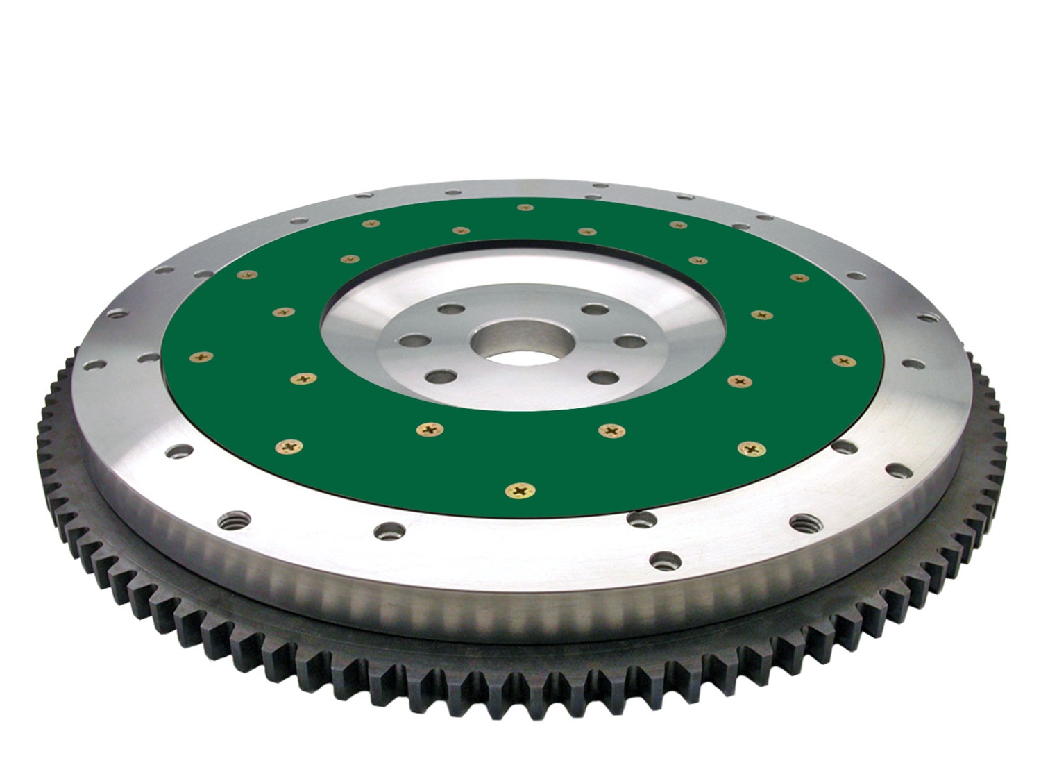 Fidanza 186881 - 49-53 Ford 6cyl/8cyl 8BA Blocks Flathead Engine Aluminium Flywheel