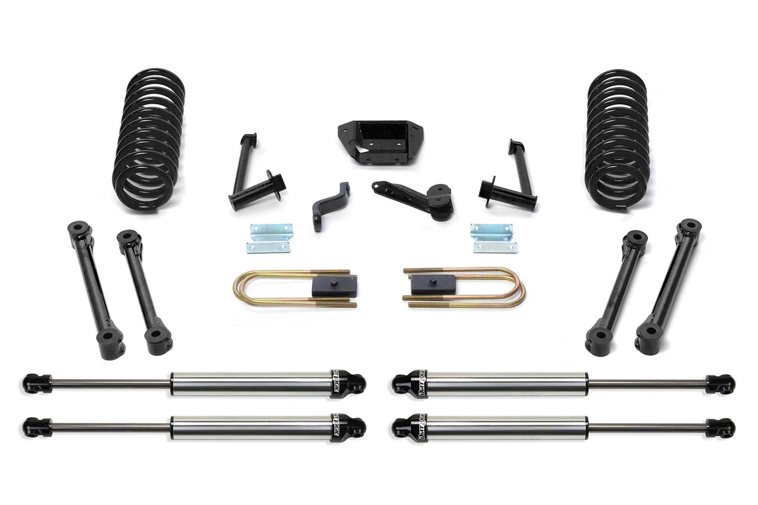 Fabtech K30152DL - 03-05 Dodge 2500/3500 4WD Diesel w/Auto Trans 6in Perf Sys w/Dlss Shks Fabtech K30152DL - 03-05 Dodge 2500/3500 4WD Diesel w/Auto Trans 6in Perf Sys w/Dlss Shks
