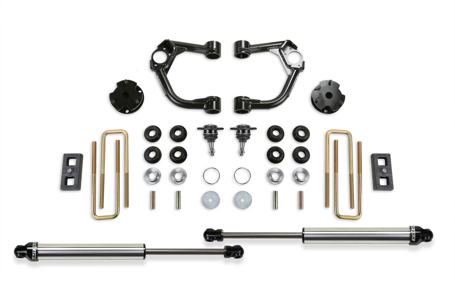 Fabtech K2322DL - 19 Ford Ranger 4WD w/o Intrusion Beam Kit 3.5in Bj UCA Sys w/2.25Dlss