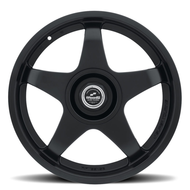 fifteen52 STCAB-98558+45 - Chicane 19x8.5 5x108/5x112 45mm ET 73.1mm Center Bore Asphalt Black Wheel