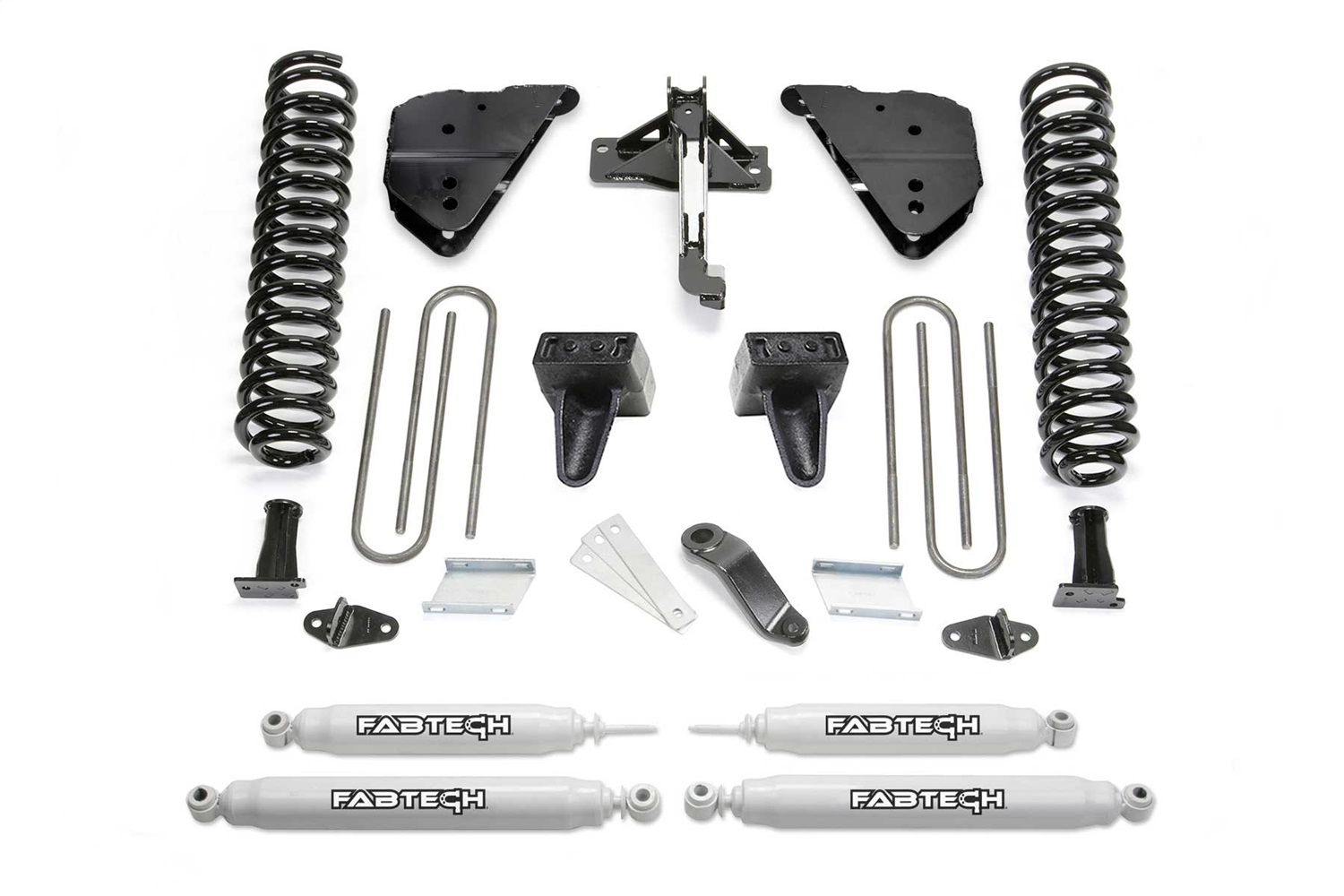 Fabtech K2412 - Basic Lift System w/Shocks