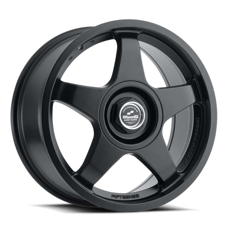 fifteen52 STCAB-88554+35 - Chicane 18x8.5 5x114.3/5x100 35mm ET 73.1mm Center Bore Asphalt Black Wheel