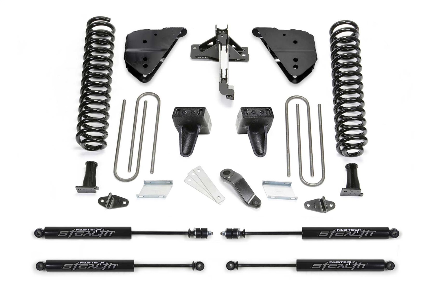 Fabtech K2412M - Basic Lift System w/Shocks