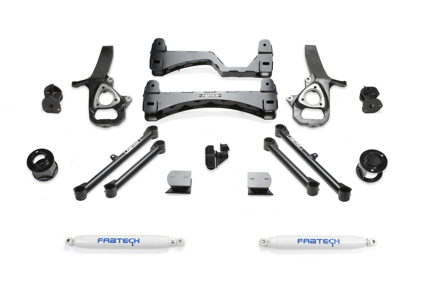 Fabtech K3093 - 19-21 Ram 1500 2WD 6in Basic Sys w/Perf Shks