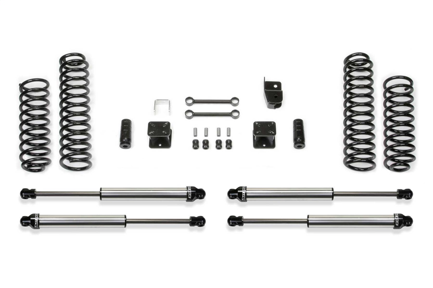 Fabtech K4048DL - 07-18 Jeep JK 4WD 4-Door 3in Sport System w/DL Shocks