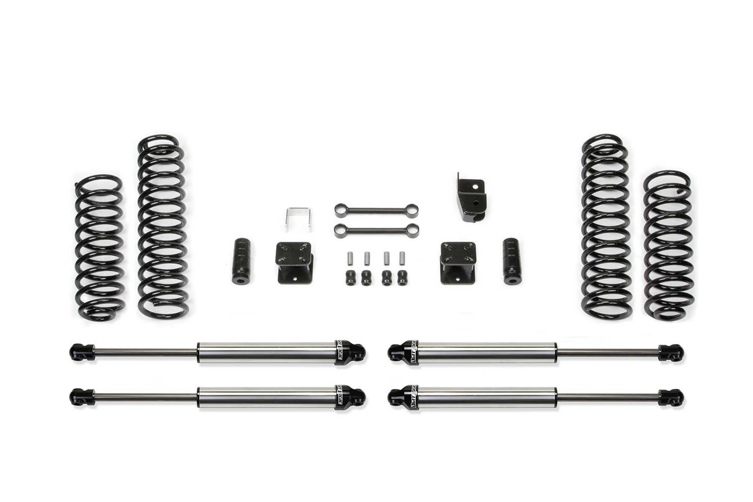Fabtech K4047DL - 07-18 Jeep JK 4WD 2-Door 3in Sport System w/DL Shocks