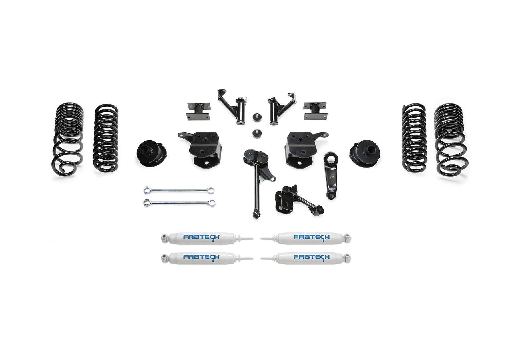 Fabtech K3139 - 14-18 Ram 2500 4WD 5in Basic Kit w/Perf Shks