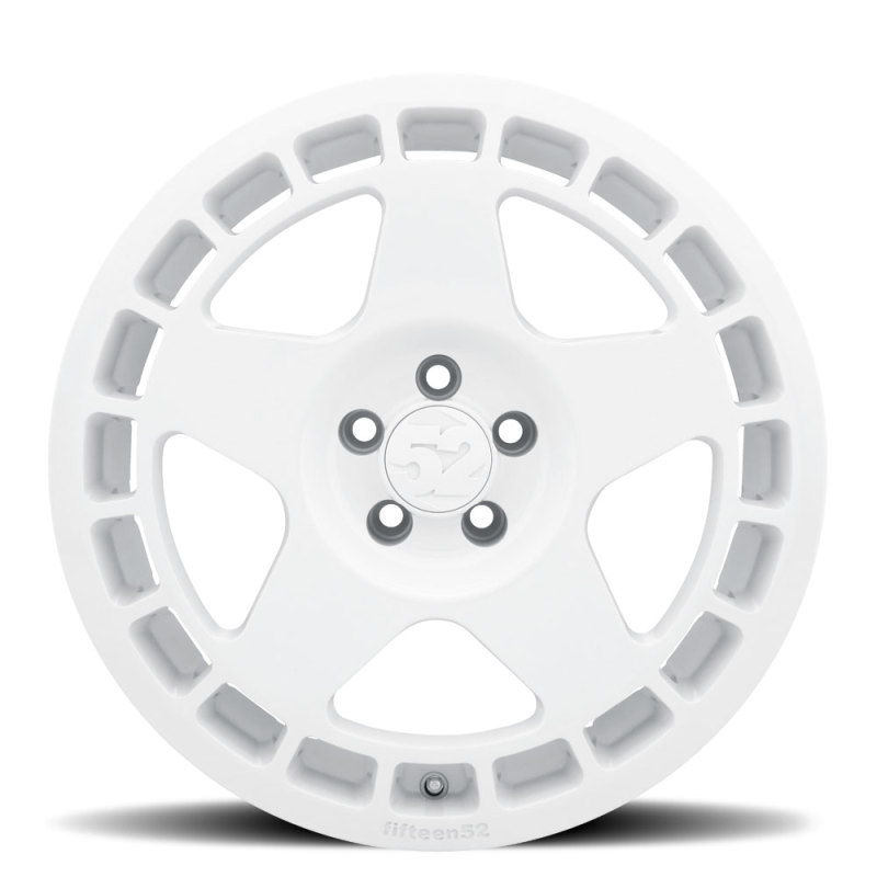 fifteen52 TURRW-88551+45 - Turbomac 18x8.5 5x112 45mm ET 66.56mm Center Bore Rally White Wheel