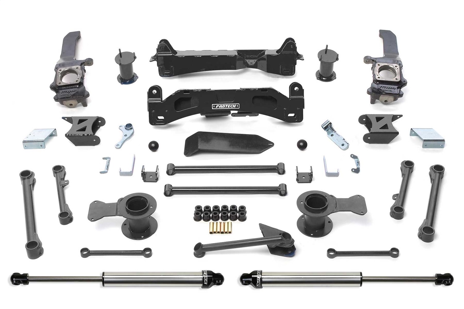 Fabtech K7006DL - 06-09 Toyota FJ 4WD 6in Basic Sys w/Dlss Shks