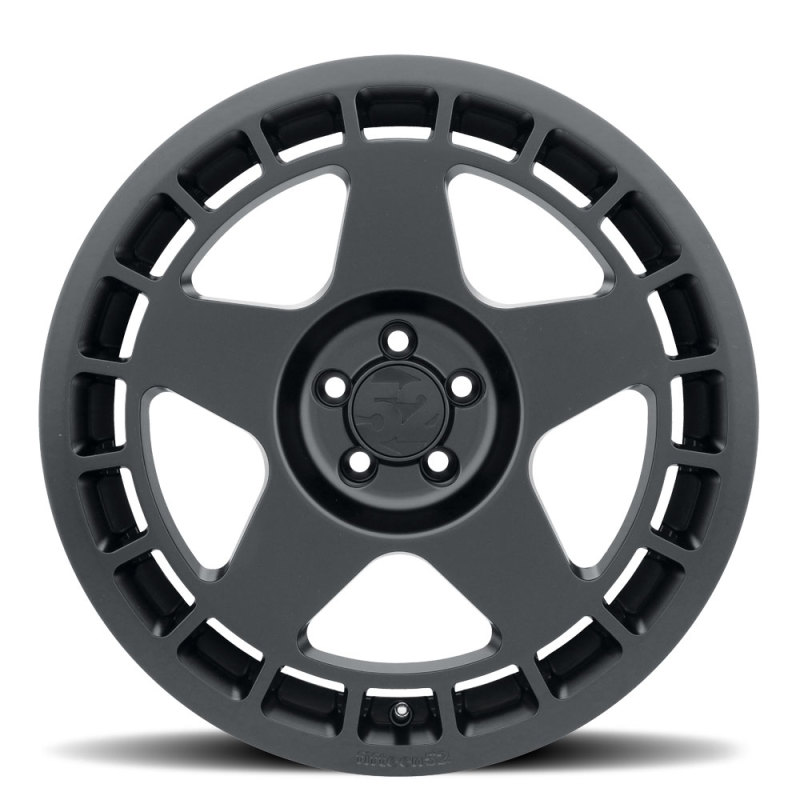 fifteen52 TURAB-77551+40 - Turbomac 17x7.5 5x112 40mm ET 66.56mm Center Bore Asphalt Black Wheel