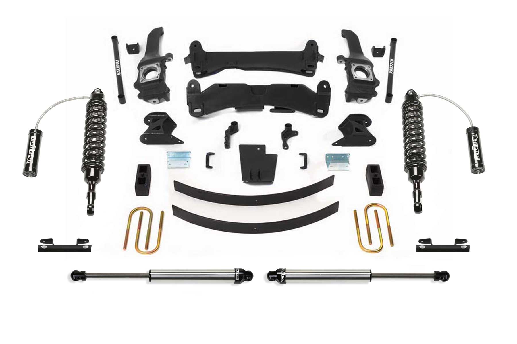 Fabtech K7039DL - 05-14 Toyota Tacoma 4WD/2WD 6 Lug Models 6in Perf Sys w/Dlss 2.5C/O Resi & Rr Dlss Fabtech K7039DL - 05-14 Toyota Tacoma 4WD/2WD 6 Lug Models 6in Perf Sys w/Dlss 2.5C/O Resi & Rr Dlss
