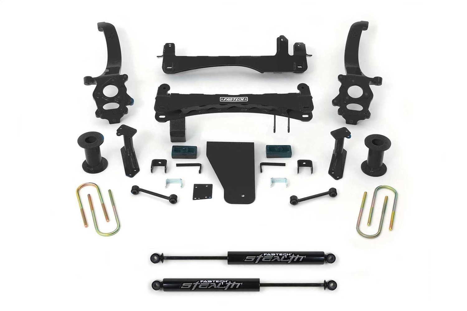 Fabtech K6012M - 18-21 Nissan Titan 4WD 6in Basic Sys w/Stealth