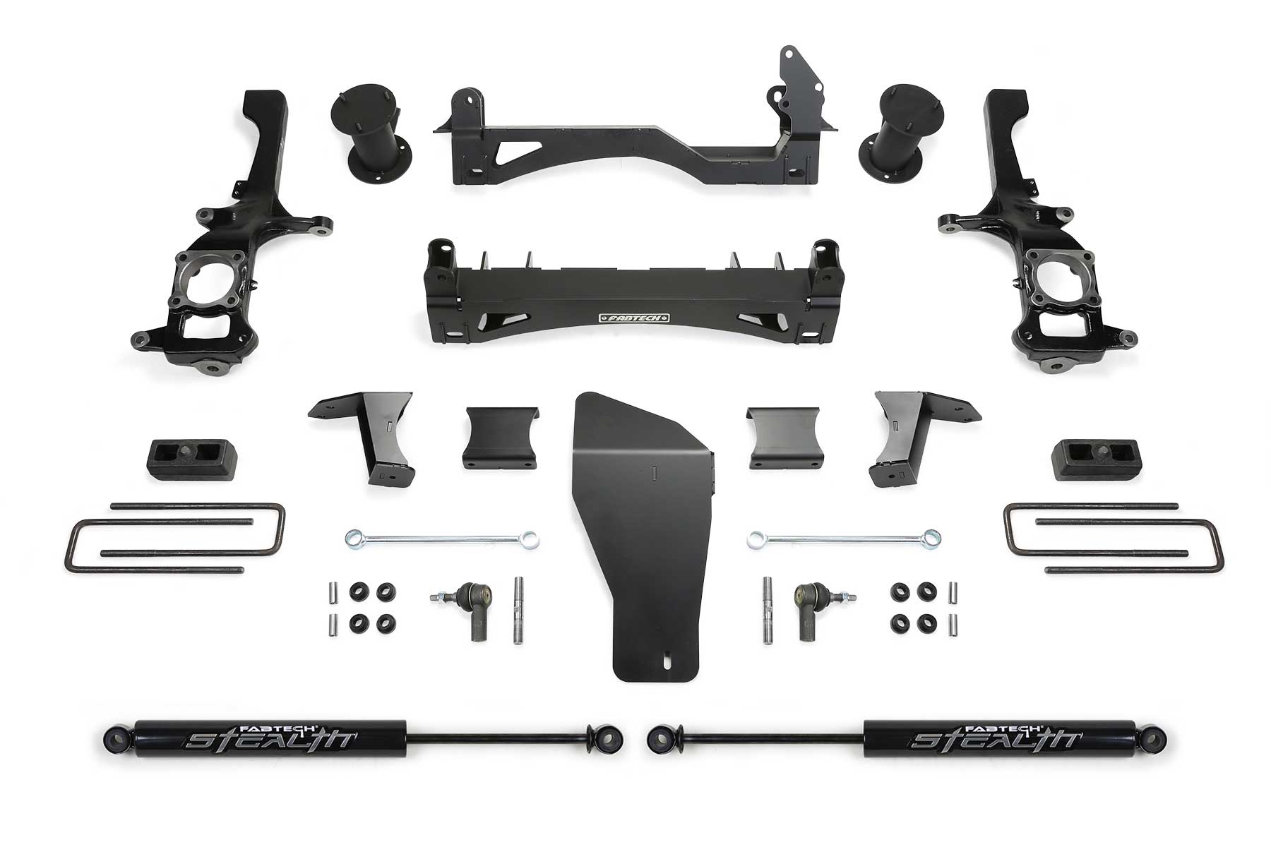 Fabtech K6005M - 16-18 Nissan Titan Xd 4WD 6in Basic Sys w/Stealth