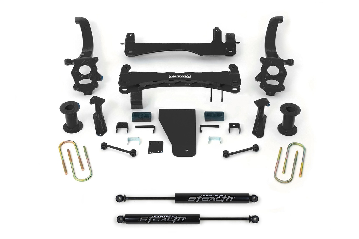 Fabtech K6008M - 14-17 Nissan Titan 4WD 6in Basic Sys w/Stealth