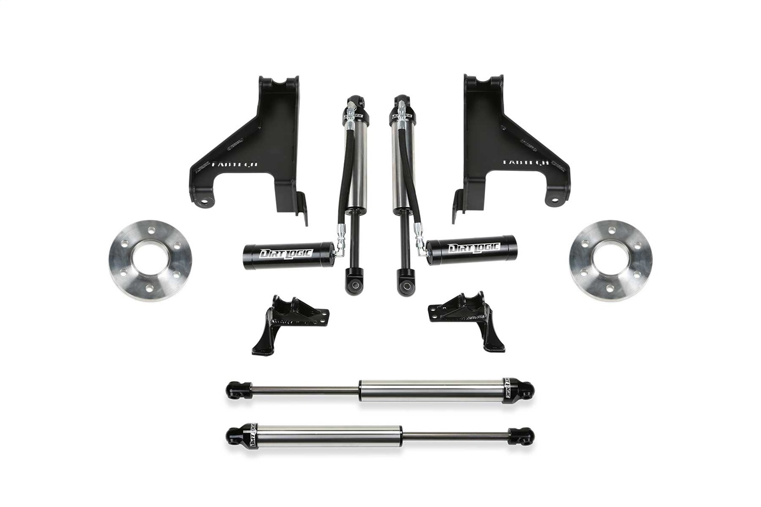 Fabtech K9012DL - AUX SHOCK KIT W/ 2.25 DLSS 2015-21 SPRINTER 3500 4WD