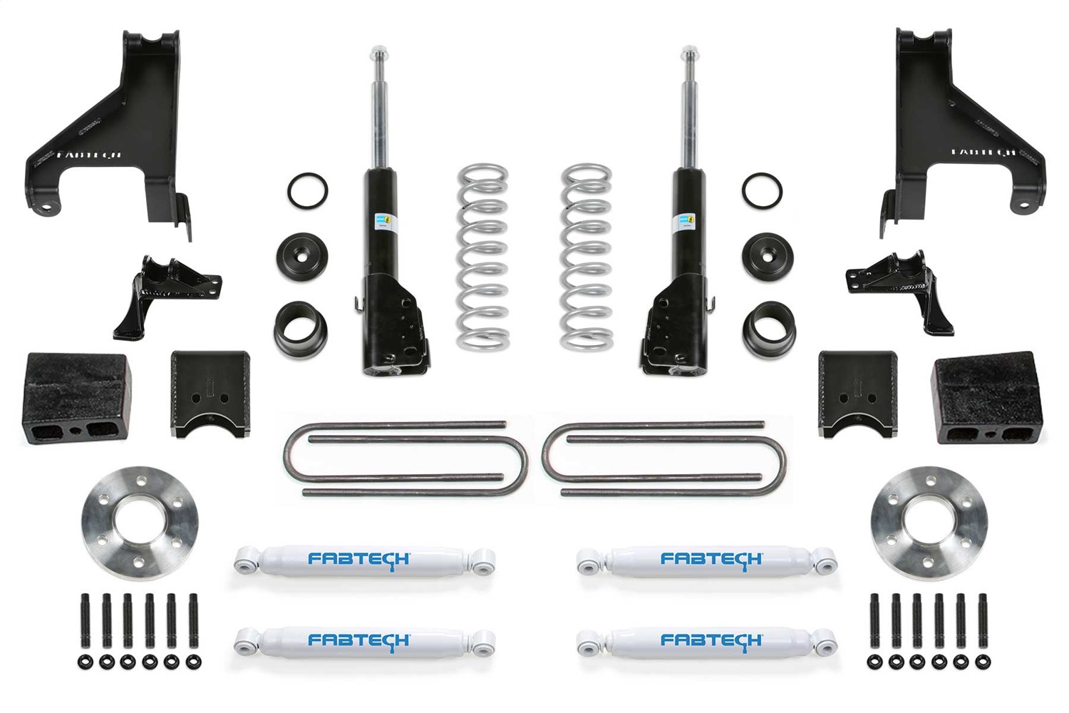 Fabtech K9003 - 1.5 in. COIL ASSIST KIT W/ B4 BILSTEIN & AUX PERF SHOCK KIT 2015-21 SPRINTER 2500 4 Fabtech K9003 - 1.5 in. COIL ASSIST KIT W/ B4 BILSTEIN & AUX PERF SHOCK KIT 2015-21 SPRINTER 2500 4