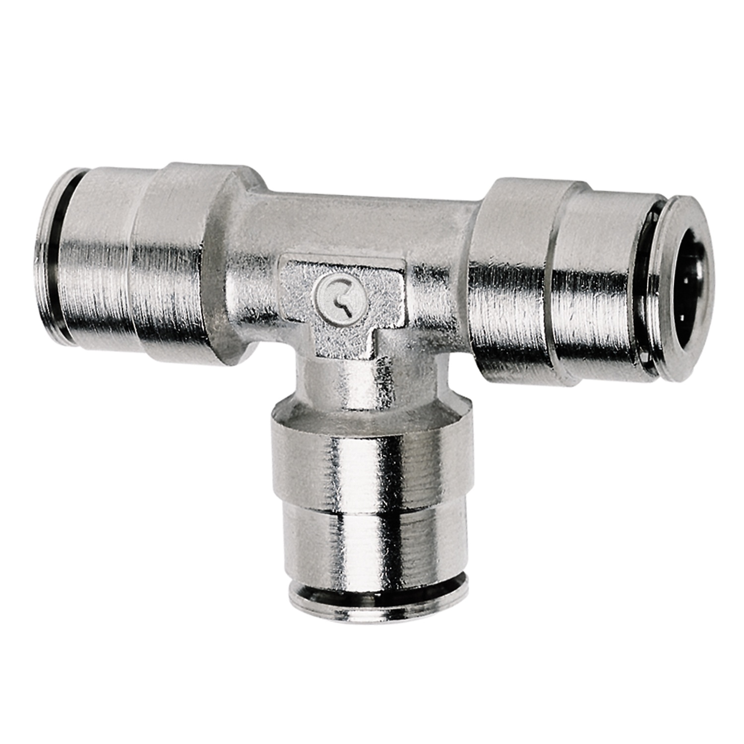 Firestone 3105 - Union Tee 3/8in. Nickel Push-Lock Air Fitting - 25 Pack (WR1760) Firestone 3105 - Union Tee 3/8in. Nickel Push-Lock Air Fitting - 25 Pack (WR1760)