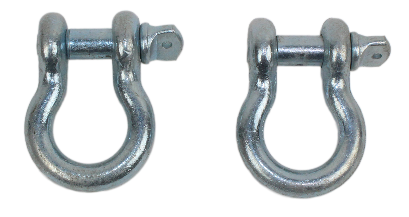 Fishbone Offroad FB21037 - D Ring 3/4 Inch Zinc 2 Piece Set Offroad Fishbone Offroad FB21037 - D Ring 3/4 Inch Zinc 2 Piece Set Offroad