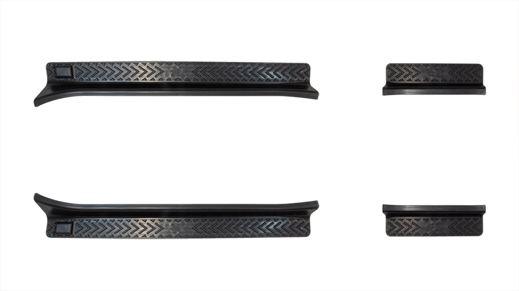 Fishbone Offroad FB15297 - 2020-Present Jeep Gladiator JT Entry Guards  Offroad