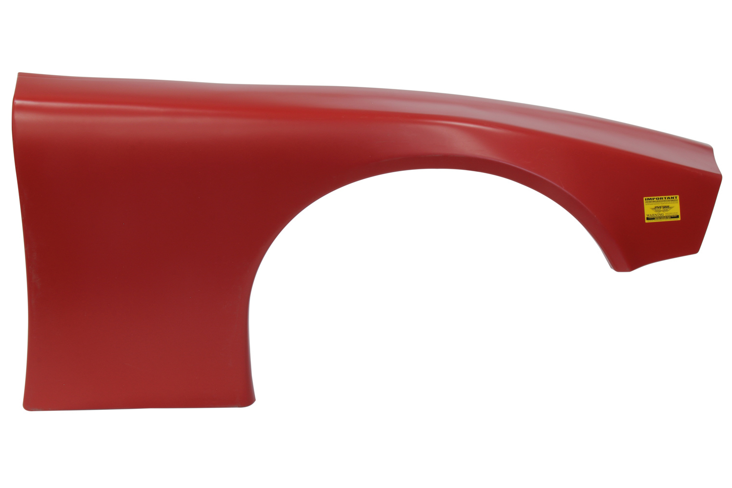 FiveStar 11002-23051-RR - 2019 LM Molded Plastic Fender Red Right FiveStar 11002-23051-RR - 2019 LM Molded Plastic Fender Red Right