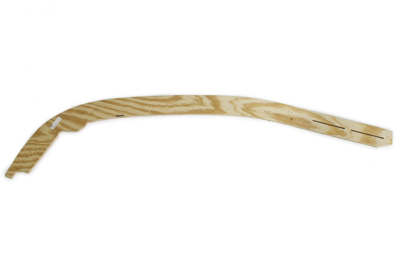 FiveStar 11132-82391 - 2019 LM Nose Centerline Template Chevrolet Wood