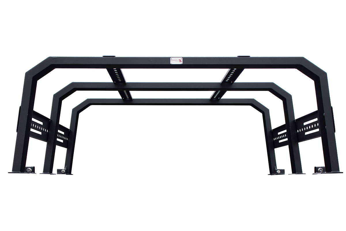 Fishbone Offroad FB21219 - Gladiator Bed Rack Full Tackle Rack For 20+ Jeep Gladiator Full Rack Black Powdercoat Offroad Fishbone Offroad FB21219 - Gladiator Bed Rack Full Tackle Rack For 20+ Jeep Gladiator Full Rack Black Powdercoat Offroad