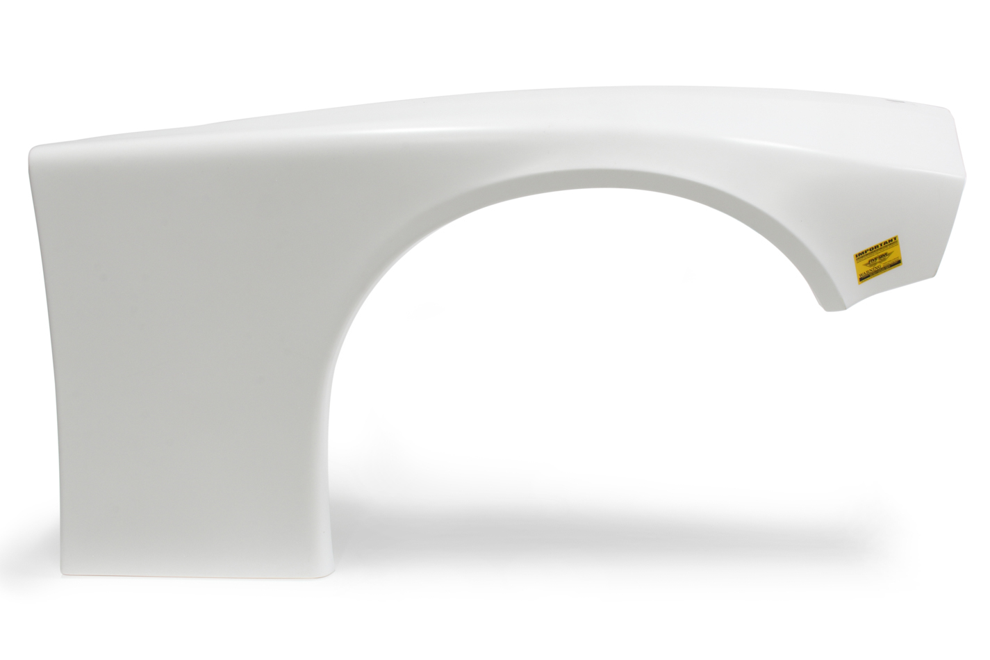 FiveStar 13002-23051-WR - Fender Right White LSMC Plastic Full