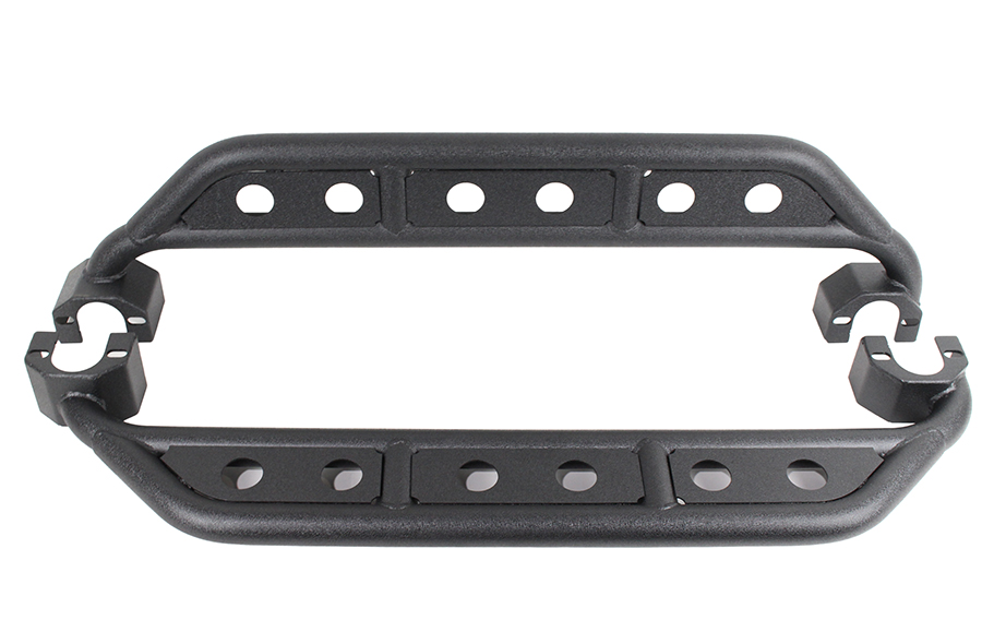 Fishbone Offroad FB23071 - Jeep Wrangler Side Steps 07-18 Wrangler JK 2 Door Steel Black Textured Powdercoat  Offroad