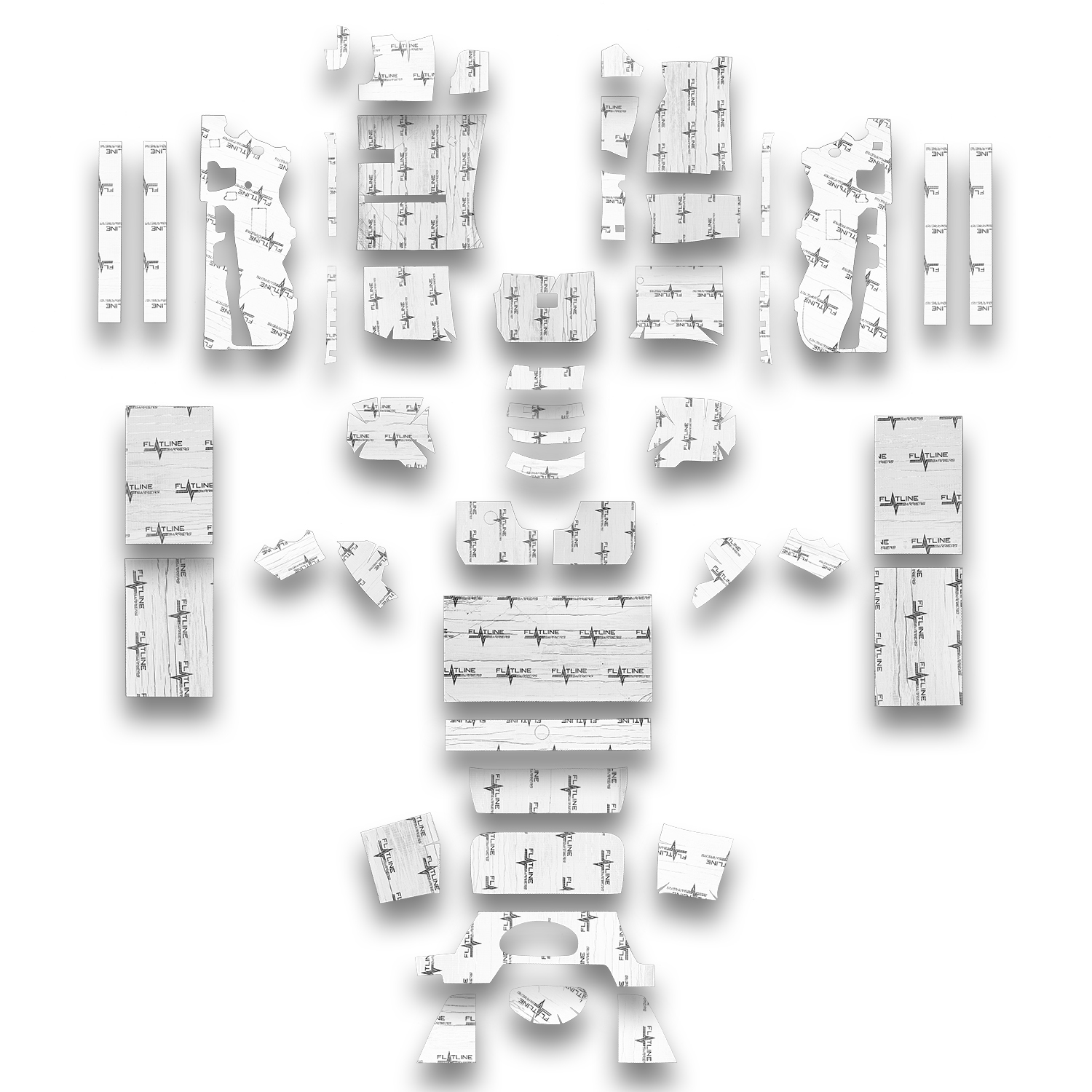 Flatline Barriers TABF2023 - 1993-02 GM F-Body Full Insulation Kit