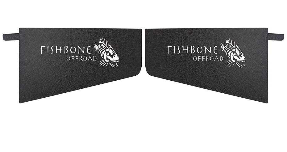 Fishbone Offroad FB25101 - Jeep JL Wheel Well Storage Bins 18-Pres Wrangler JL 2 Door